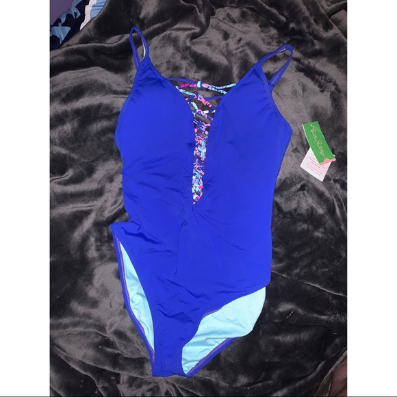 Lilly Pulitzer Other - NWT Lilly Pulitzer Isle Lattice Deep Indigo Sz 10